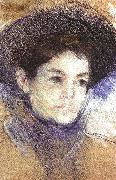 Mary Cassatt, Portrait of a Woman  gg